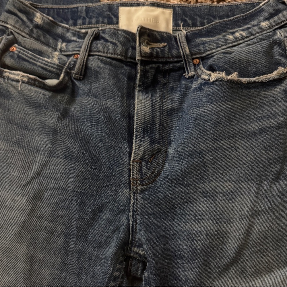 MOTHER SUPERIOR the Dutchie Ankle Distresssd Jeans - Picture 7 of 10